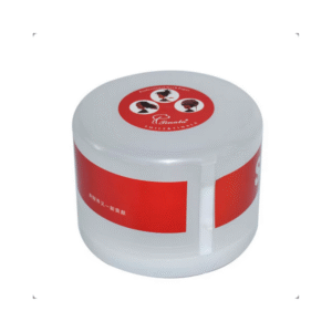 Dispenser for Barber & Salon Neck Tape Ruffle Paper Rolls with Suction Cups