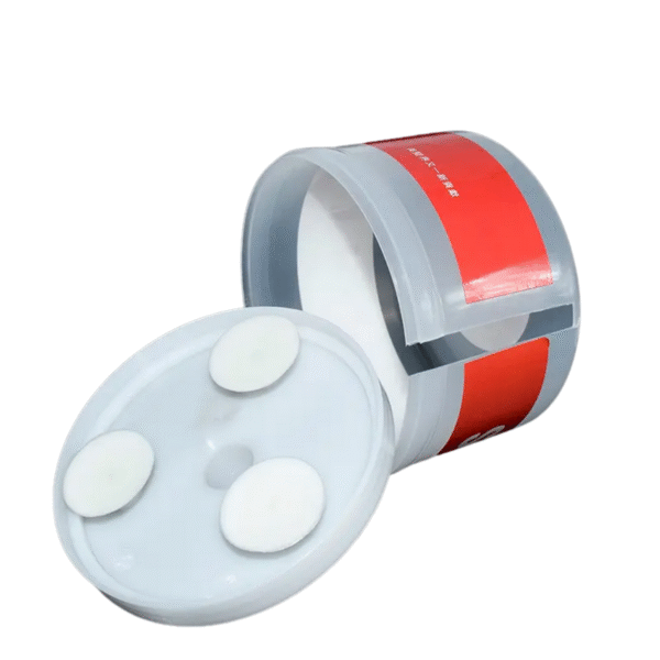 Dispenser for Barber & Salon Neck Tape Ruffle Paper Rolls with Suction Cups - Image 4
