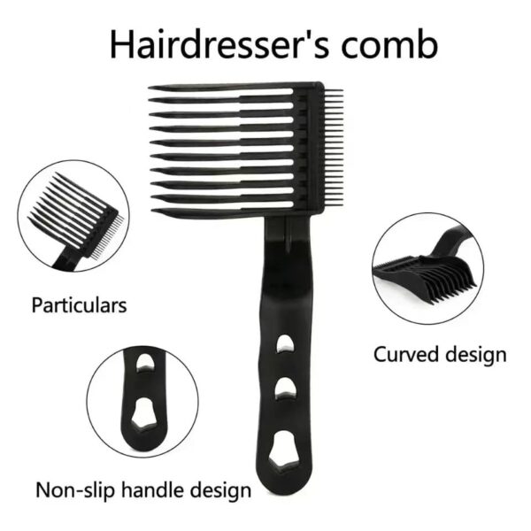 Professional Salon & Barber Fade Comb Set for Men 2pcs - Image 14