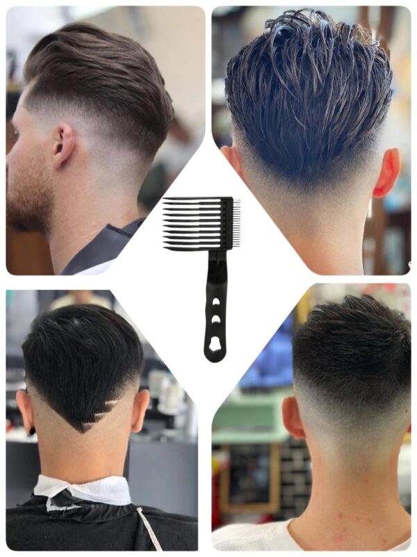 Professional Salon & Barber Fade Comb Set for Men 2pcs - Image 15