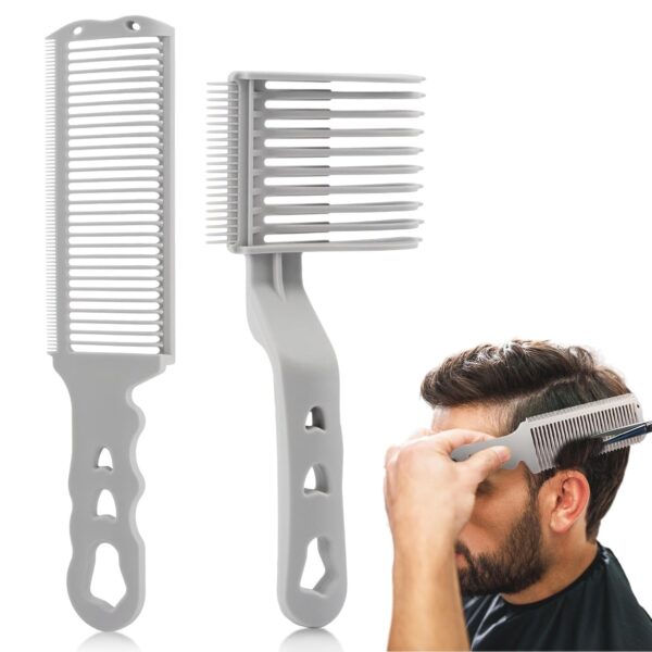 Professional Salon & Barber Fade Comb Set for Men 2pcs - Image 12