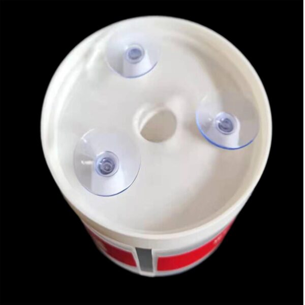 Dispenser for Barber & Salon Neck Tape Ruffle Paper Rolls with Suction Cups - Image 11