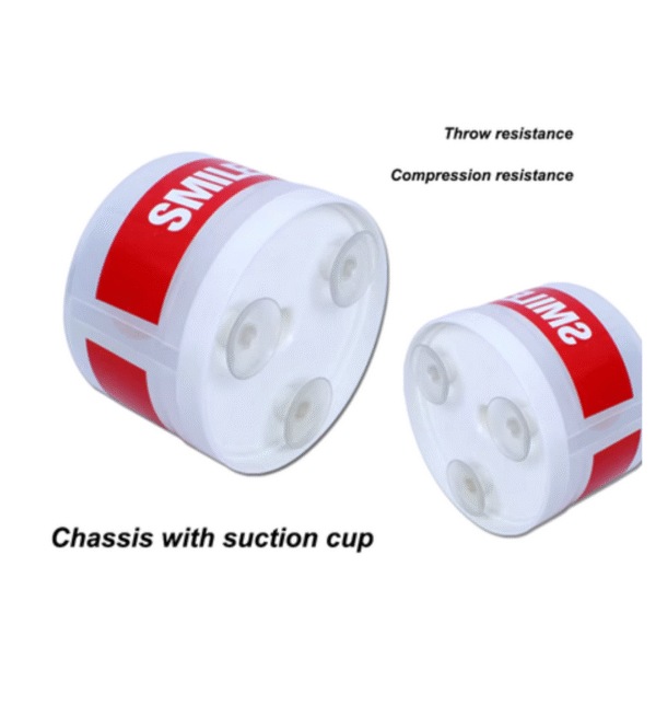 Dispenser for Barber & Salon Neck Tape Ruffle Paper Rolls with Suction Cups - Image 3