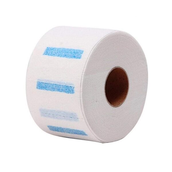 Disposable Barber & Salon Stretchy Paper Neck Tape Roll Strips for Haircut Styling - White - Image 5