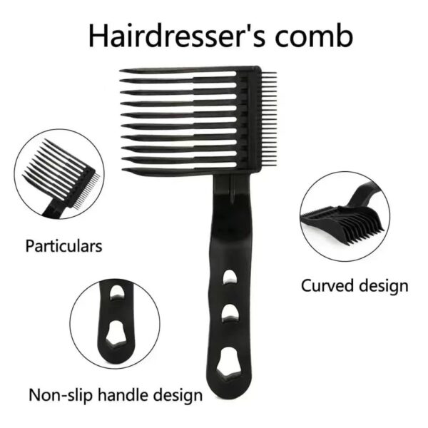 Professional Salon & Barber Fade Comb Set for Men 2pcs - Image 2