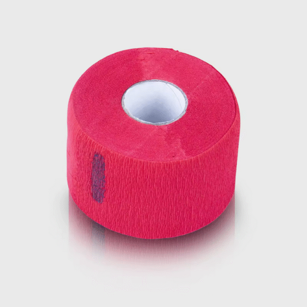 Disposable Barber & Salon Stretchy Neck Band Strips Haircut Styling - Red - Image 3