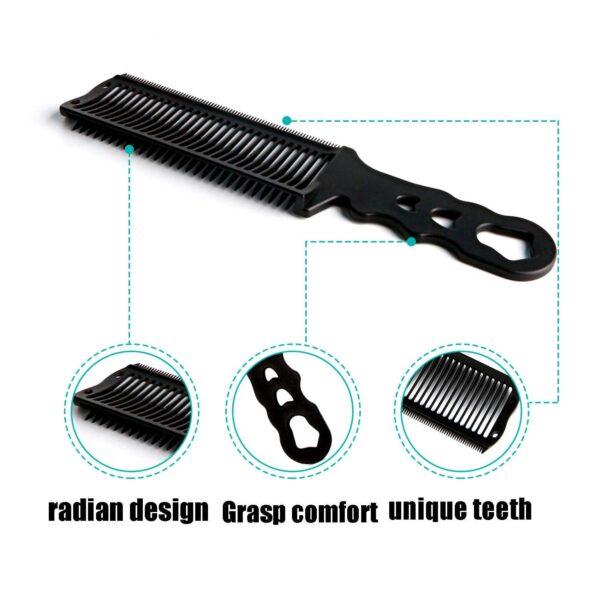 Professional Salon & Barber Fade Comb Set for Men 2pcs - Image 24