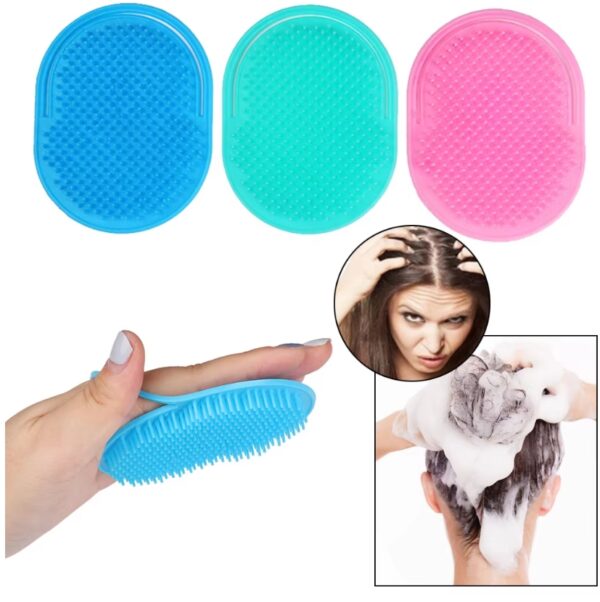 Shampoo and Massage Hairbrush Comb, Scalp Massager and Pet Grooming 2Pack - Image 7