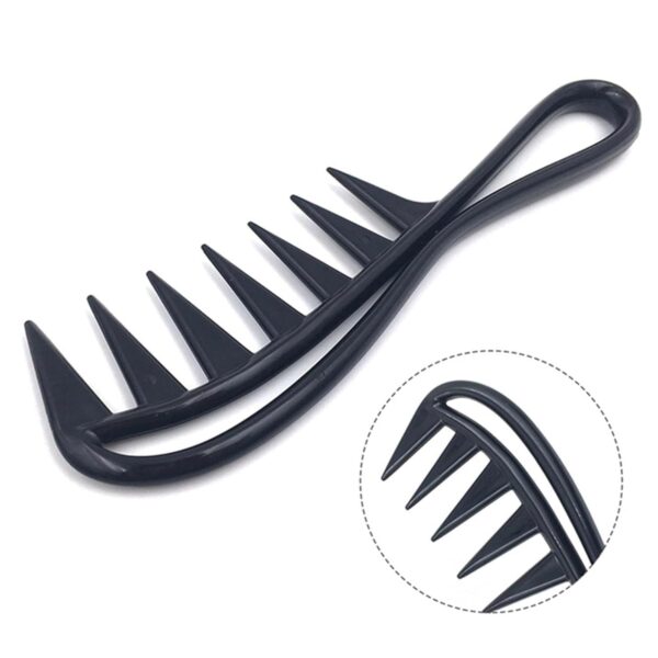 Wide Tooth Shark Comb for Barber & Salon Hairstylists - Image 3