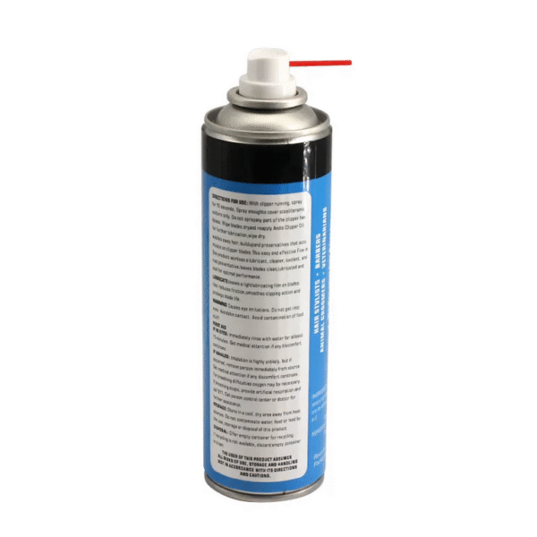 Blade Care 5 in 1 Clipper Cleaner Cooling Spray for Professional Hair Trimmer Cutting Machine - 240ml - Image 4