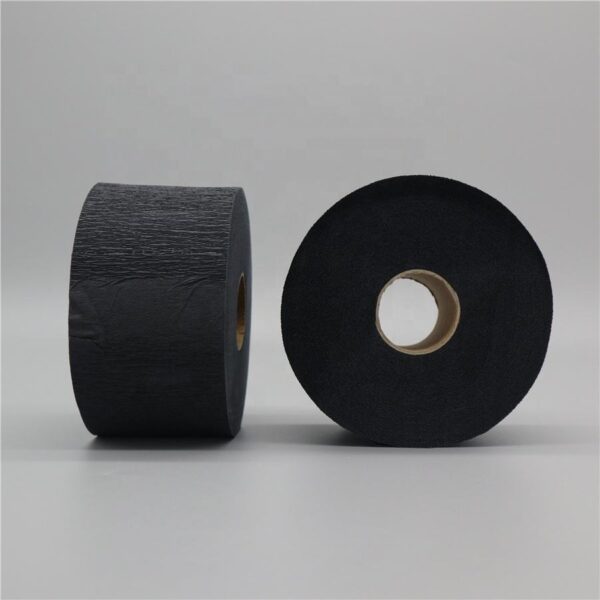 Disposable Barber & Salon Stretchy Paper Neck Roll Strips Haircut Styling - Black - Image 5
