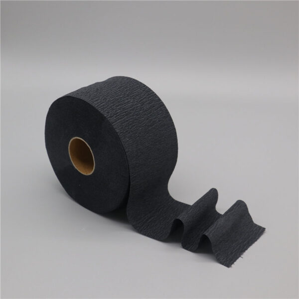 Disposable Barber & Salon Stretchy Paper Neck Roll Strips Haircut Styling - Black - Image 7